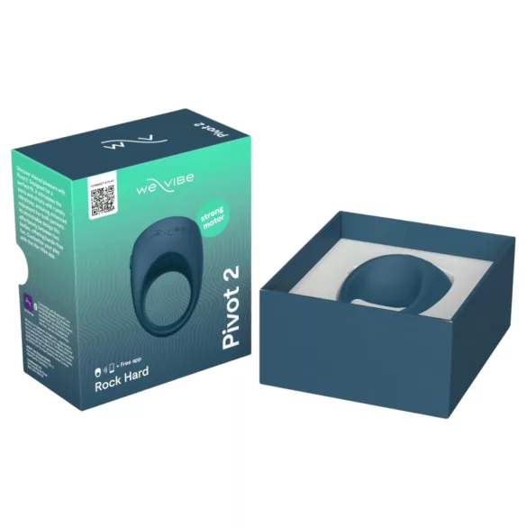 We-Vibe Pivot 2 - pametna vibraciona prsten za penis (plava)