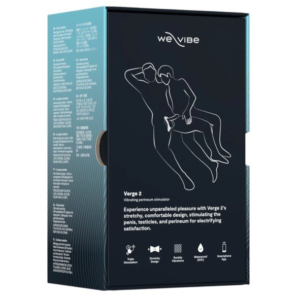 We-Vibe Verge 2 - pametna vibraciona prsten za penis (crna)