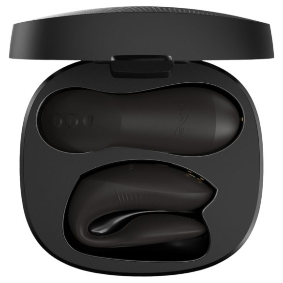 We-Vibe Chorus Pro - pametni, daljinski vibrator za parove (crni)