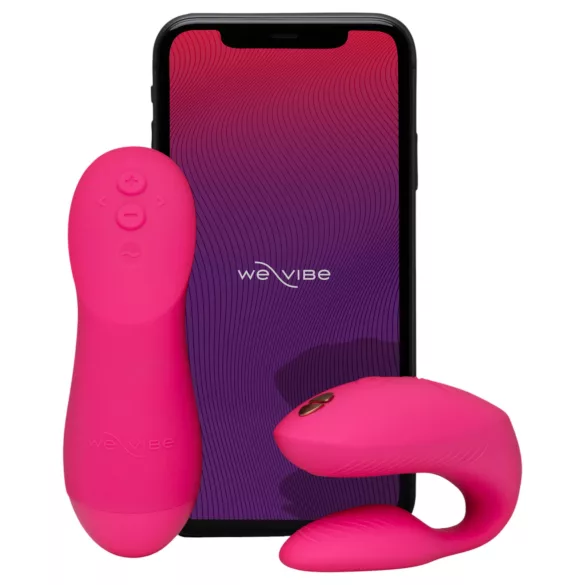 We-Vibe Chorus Pro - par vibrator sa aplikacijom i daljinskim upravljačem (pink)