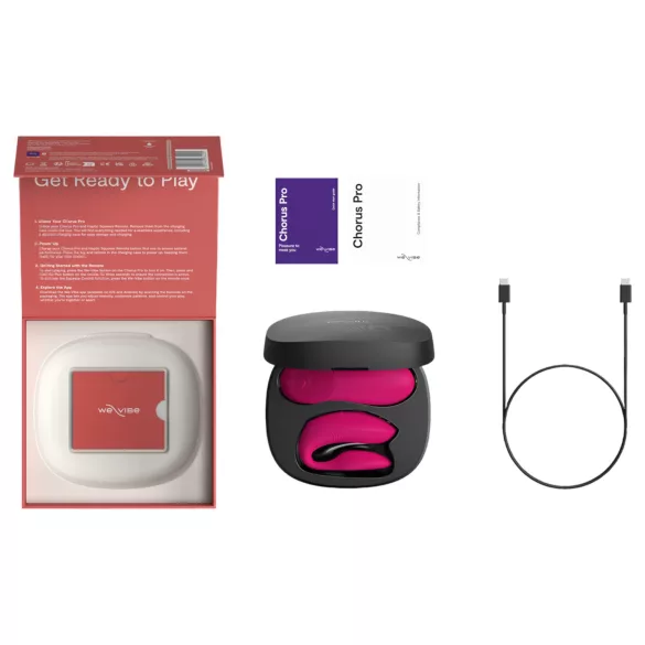 We-Vibe Chorus Pro - par vibrator sa aplikacijom i daljinskim upravljačem (pink)