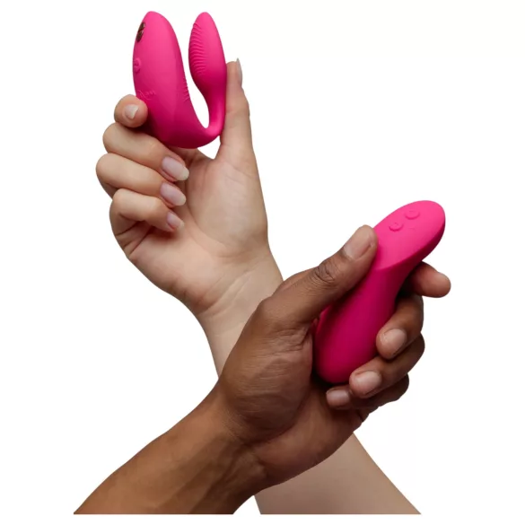 We-Vibe Chorus Pro - par vibrator sa aplikacijom i daljinskim upravljačem (pink)