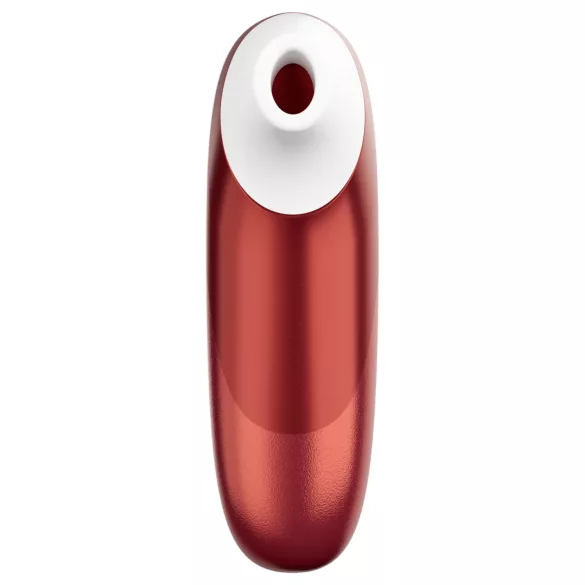 Womanizer Pro - стимулатор клиториса са таласима ваздуха (црвени)