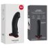 Fun Factory The Boss Stub – dildo sa vakuum bazom (crni)