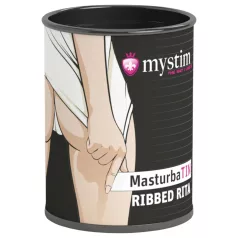   Mystim MasturbaTIN Rebrasta Rita - rebrasti masturbator (bela)