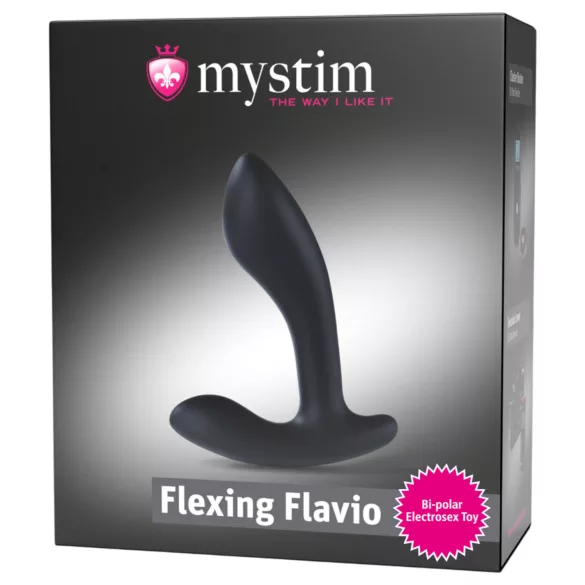 Mystim Flexing Flavio - elektro masažer prostate (crni)