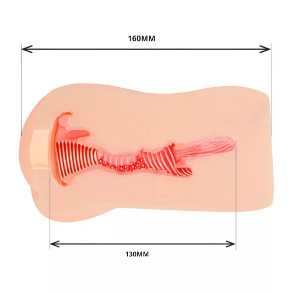 TAMASHII Waiting Girl - hentai veštačka vagina masturbator (prirodna boja)
