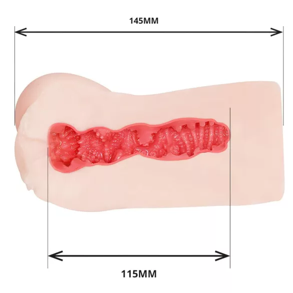 TAMASHII Squeezing Ranch - anime veštačka vagina masturbator (naturalan)