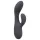 le Wand Soft Rabbit - 2 motorni vibrator sa klitorisom (crni)