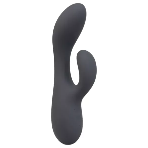 le Wand Soft Rabbit - 2 motorni vibrator sa klitorisom (crni)