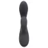le Wand Soft Rabbit - 2 motorni vibrator sa klitorisom (crni)