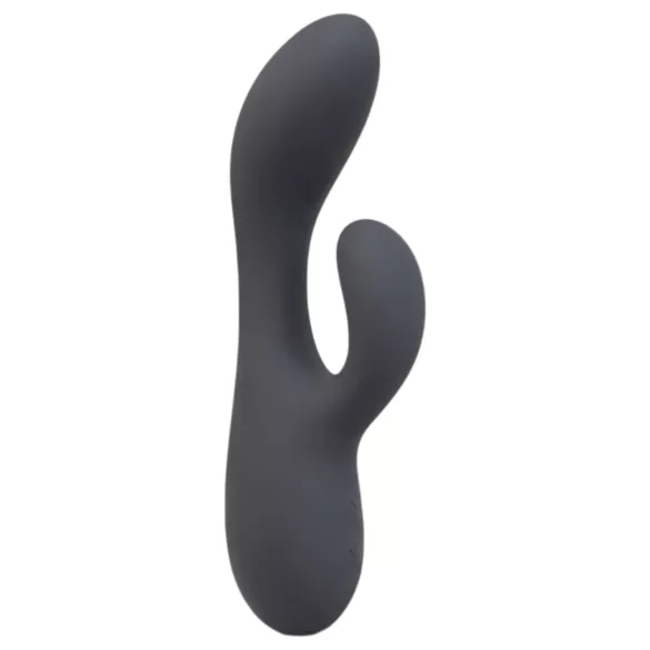 le Wand Soft Rabbit - 2 motorni vibrator sa klitorisom (crni)