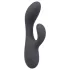 le Wand Soft Rabbit - 2 motorni vibrator sa klitorisom (crni)