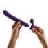 Magic Stick - vibrator sa promenljivim nastavcima (ljubičasti)