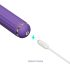 Magic Stick - vibrator sa promenljivim nastavcima (ljubičasti)