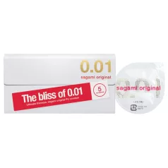 Sagami Original 0.01 - prezervativ - 55mm (5 kom)