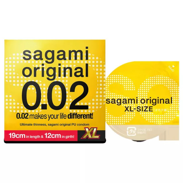 Sagami Original 0,02 XL - кондом - 61мм (1 комад)
