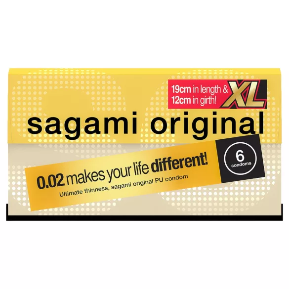Sagami Original 0,02 XL - кондоми - 61mm (6 ком)