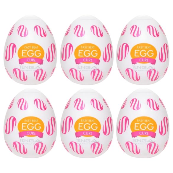 TENGA Egg Curl - jaje masturbator (6 kom)
