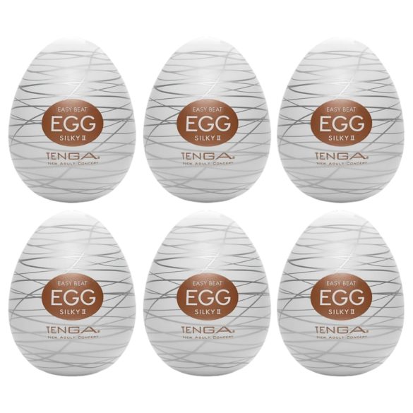 TENGA Egg Silky II - jaje masturbator (6 komada)