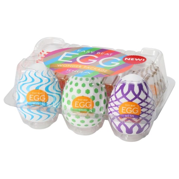 TENGA Jaje Čudo - set od 6 masturbatora