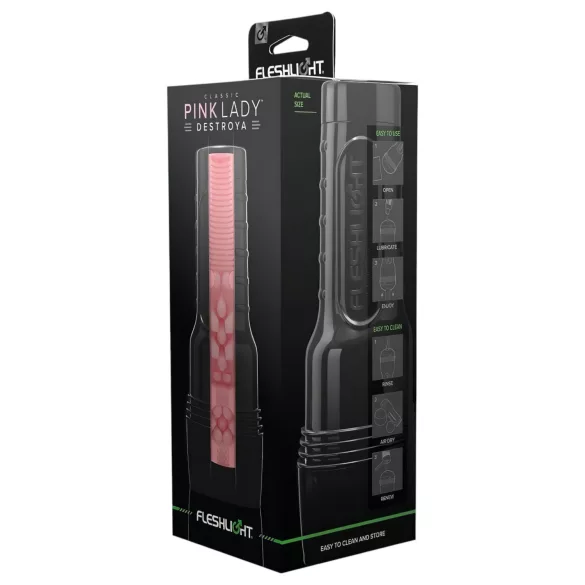Fleshlight Pink Lady Destroya - prirodna ženstvena uživancija