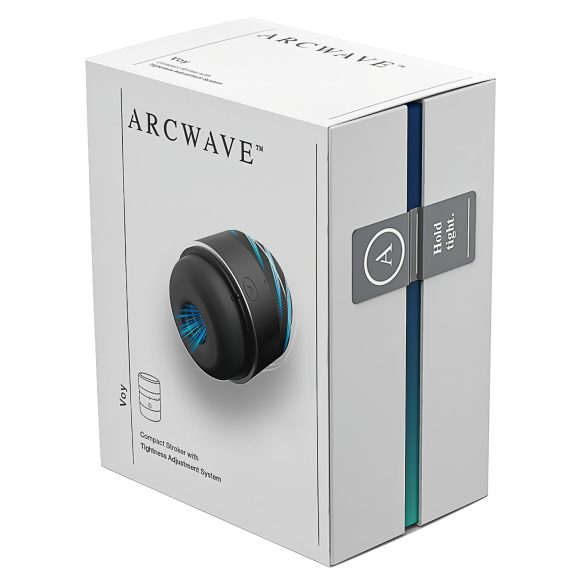Arcwave Voy - crni stisk rotacioni masturbator za muškarce