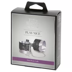   Педесет нијанси сиве - сатенске лисице (сребрне)