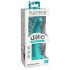 Dillio Curious Pet - silikonski dildo (15 cm) - tirkiz