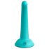 Dillio Curious Pet - silikonski dildo (15 cm) - tirkiz