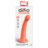 Dillio Tajni Istraživač - dildo sa glavom (17cm) - narandžasti