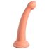 Dillio Tajni Istraživač - dildo sa glavom (17cm) - narandžasti