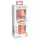 Dillio Veliki Heroj - silikonski dildo s vakuumom (17 cm) - narandžasti