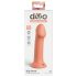 Dillio Veliki Heroj - silikonski dildo s vakuumom (17 cm) - narandžasti