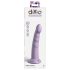 Dillio Slim Seven - ljubičasti dildо sa vakumom (20cm)