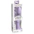 Dillio Super Eight - silikonski ljubičasti dildo sa vakumom (21cm)