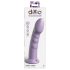 Dillio Super Eight - silikonski ljubičasti dildo sa vakumom (21cm)
