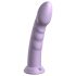 Dillio Super Eight - silikonski ljubičasti dildo sa vakumom (21cm)