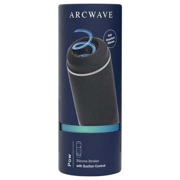 Arcwave Pow - ručni vacuum masturbator (crni)