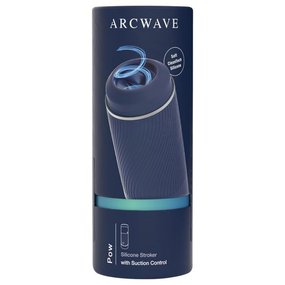 Arcwave Pow - ručni vakuum masturbator (plavo)