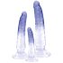 Crystal Clear - Analni Trener Set od 3 (prozirno-plava)