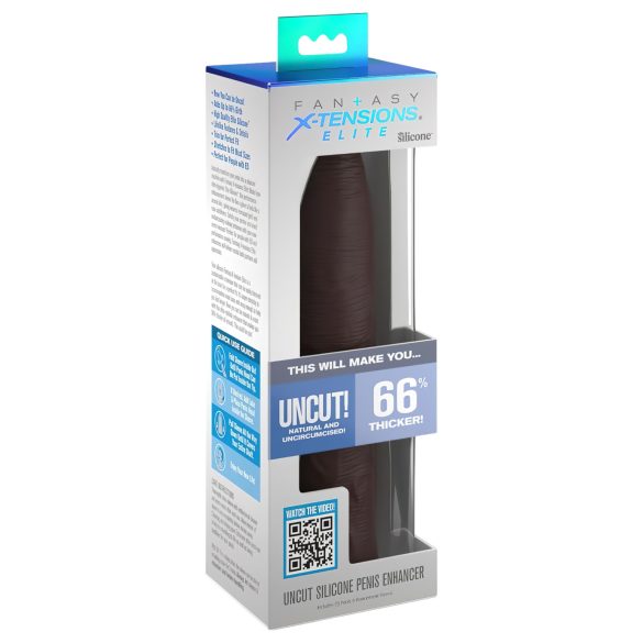 X-TENSION Elite – podesiva navlaka za penis (braon)