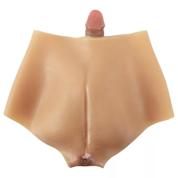 You2Toys Ultra Realistic - silikonski penis donji (prirodna boja)