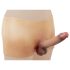 You2Toys Ultra Realistic - silikonski penis donji (prirodna boja)