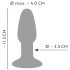 You2Toys - Silikonski analni čep (u boji)