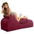 Liberator Esse Lounger - prilagodljiva seks sofa - 3 dela (crvena)