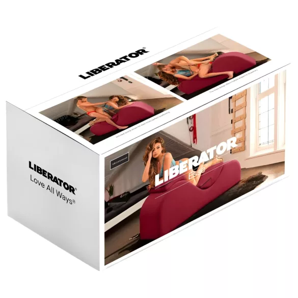 Liberator Esse Lounger - prilagodljiva seks sofa - 3 dela (crvena)