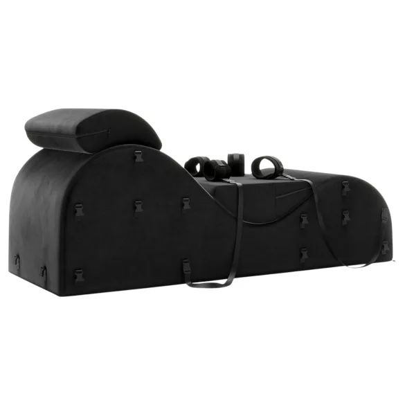 Liberator Black Label Esse - podesiva troslojna tantra fotelja (crna)
