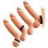You2Toys 4u1 - Set prstenova za penis i testise (natur-crno)