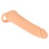 Nature Skin - 2u1 vagina i penis rukav - 23cm (prirodna)